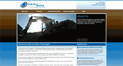 Desktop Screenshot of earthandwatertech.com